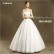 New tube top waist wedding dress multi-layer mesh gauze, thin lace white wedding custom