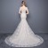 Bride wedding elegant sexy fish tail tail dress waist slim slimming large size reveal lace wedding dress