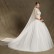 New wedding semi-high collar, lace wedding multi-layer mesh tail white European wedding dress