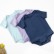 Climb baby clothes newborn coated cotton summer short-sleeved solid color hares bag fart clothes baby