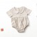 New childrens clothing cotton and linen solid color newborn baby lobby girls ridiculous clothing shot outside climbing