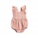 INS explosion models summer cotton linen baby flying sleeve straps lingerie newborn solid color ha clothing