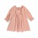 INS childrens skirt princess skirt lace long sleeve solid color linen dress Terminal childrens dress