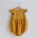 Explosion summer cotton and linen flying sleeve turtles solid color newborn climbing baby lunar coat