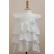 New girls dress cotton and linen solid color three-layer dress princess dress custom wholesale manufacturers spot