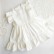 INS new solid color cotton linen flying sleeve dress girls fashion comfort pleated skirt childrens clothing