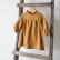 Girl cotton and linen cargo autumn long sleeve dress children new long sleeve junior dress girl skirt