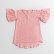 2021 new solid color cotton linen comfortable middle sleeves baby pleated skirt girl princess dress custom