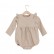 INS explosion models newborn baby continuous clothes long-sleeved baby romper solid color cotton and linen jesit