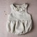 Cotton and linen neonatal haha ​​clothes pure color sleeveless lotus leaf baby continuous men and women treasure