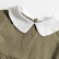 INS new hot girl dress solid color cotton and linen children short-sleeved color collar princess dress factory direct