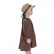 INS childrens skirt princess skirt lace long sleeve solid color linen dress Terminal childrens dress