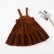 Womens autumn new childrens clothing princess corduroy hanging tape dress female baby strap dress new product