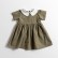 INS new hot girl dress solid color cotton and linen children short-sleeved color collar princess dress factory direct