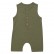 INS new childrens lunar clothes cotton linen solid color newborn climbing clothing men and women baby haha ​​baby