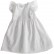 Girls dress cotton edge flying sleeve pleated skirt solid color cotton and linen girls dress new