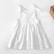 New solid color childrens clothing dress cotton ribs lace princess dress tape girl dress girls dress