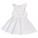 INS explosive childrens skirt flying sleeves solid color comfort cotton and linen dress hot girl dress