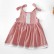 New solid color childrens clothing dress cotton ribs lace princess dress tape girl dress girls dress