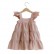 INS new solid color cotton and linen dress girl Bohemian puk skirt sleeveless cake skirt girl dress