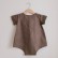 INS new summer cotton and linen children with jacket solid color comfortable baby loose climbing spot wholesale