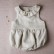 Cotton and linen neonatal haha ​​clothes pure color sleeveless lotus leaf baby continuous men and women treasure