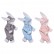 Autumn and winter new childrens clothing rabbit ears cotton baby continuous hare plus velvet warm climb hot sale