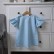 2021 new solid color cotton linen comfortable middle sleeves baby pleated skirt girl princess dress custom