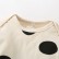 INS explosion model candy color set infant dot swan long sleeve T-shirt trousers with cap three-piece