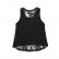 INS explosion girls summer black sexy hollow hook flower strap lace vest female wearing short section