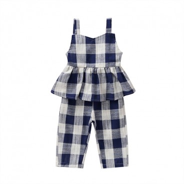 [Woven] Spot childrens childrens childrens clothing summer cotton back with a trousers, casual pants, casual