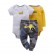 New infant mens baby cotton coat + trousers three sets of sets