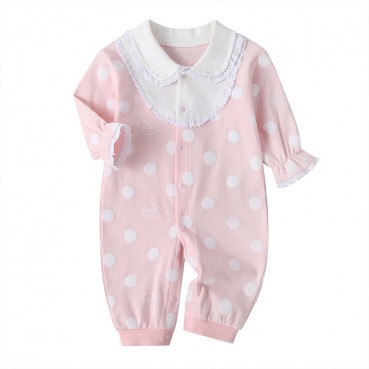 [Knitting] baby baby sneaked slide, fashion, cute baby, climb, long-sleeved doll, baby clothing, hot sale