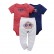 New infant mens baby cotton coat + trousers three sets of sets