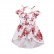 Summer child Korean version of the girls dress wave Fanhua Duoyou word collar hanging dress dress childrens skirt