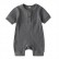 Childrens clothing solid color baby continuous summer short-sleeved new baby bag punk pit strip climbing clothes