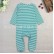 INS hot sale explosive boys and girls cute Santa model long-sleeved striped hanie