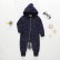 Childrens clothing autumn and winter new newborn climbs out of clothing, cute baby dinosaur long-sleeved coat clothes