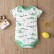 Net red baby triangle ha clothing INS Europe and the United States newborn casual clothes female combed cotton summer