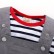 INS autumn long-sleeved strap pants mens striped harassed + gray strap pants 3 sets