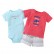 INS newborn 3 pieces of summer new baby lingerie hare children T-shirt childrens suit wholesale