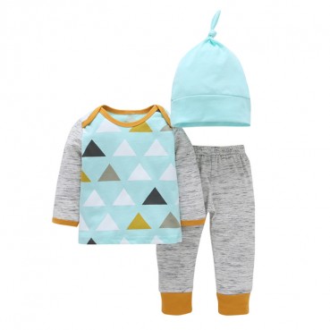 INS explosions 哈衣 three-piece men and women, childrens clothes, baby, childrens clothing