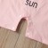 [Knit] European and American summer baby short sleeve liab clothes dark buckle fashion cartoon cute baby haha