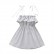 New girls solid color fashion slings dress soft and comfortable female baby casual skirt