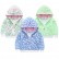 INS girls candy color hooded zip coat tops sweater