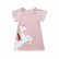 INS girl cute pony long T-shirt dress short sleeve summer child skirt