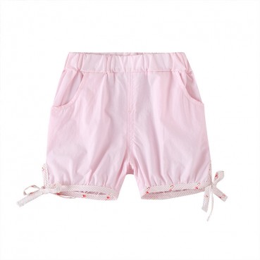 New summer baby child shorts cotton solid color fashion girl hot pants 1-3 years old childrens casual pants hot sale