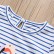 New summer big girls European and American cartoon animal striped short-sleeved dress children skirt hot sale