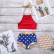 Girls Fashion Summer Swimsuit Set Childrens Small Stars Beauty Swimming Costume Two-piece