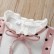 [Woven] factory spot spring and autumn Korean version of the baby girl girls dress round point color match long sleeve